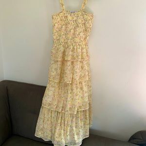 Romantic Mimi Chica tiered floral dress. Like new condition